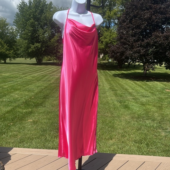 bebe Dresses & Skirts - Bebe Elegant Pink Slip Dress